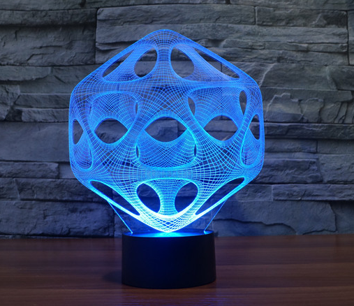 3D Creative LED Night Light USB for Romantic Gifts
