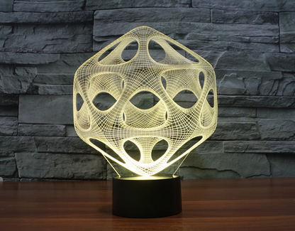 3D Creative LED Night Light USB for Romantic Gifts
