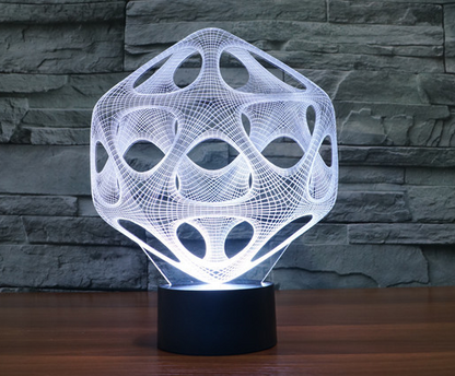 3D Creative LED Night Light USB for Romantic Gifts